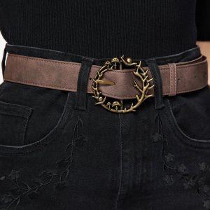 Eira Mushroom Buckle Belt