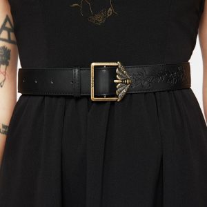 Rosamoth Debossed Buckle Belt